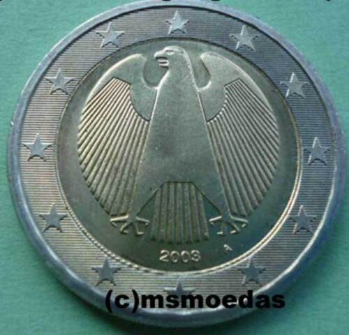 Allemagne 2 euros pièce en cours 2003 pièce en euros standard pièce moedas sélection ADFGJ - Photo 1/5