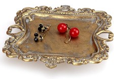Vinta Decor for Home Bathroom Accories Small Jewelry Tray Antique