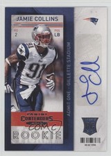 2013 Panini Contenders Jamie Collins #142 Auto 16yo