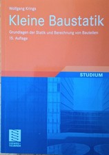 Kleine Baustatik: Grundlagen der Statik und Berechnung v... | Buch | Zustand gut