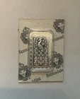 1 oz .9999 Silver Bar - Scottsdale Marquee Peacock Silver Bullion Bar #A686