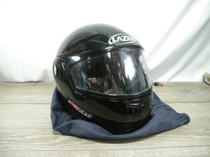 LAZER Blizzard Full Face Snowmobile Helmet Black MD 7 1/8 - 7 1/4