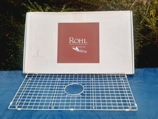 ROHL WSGMS3018SS Wire Sink Grids, 27"x 15  Stainless Steel Center Hole for Shaker