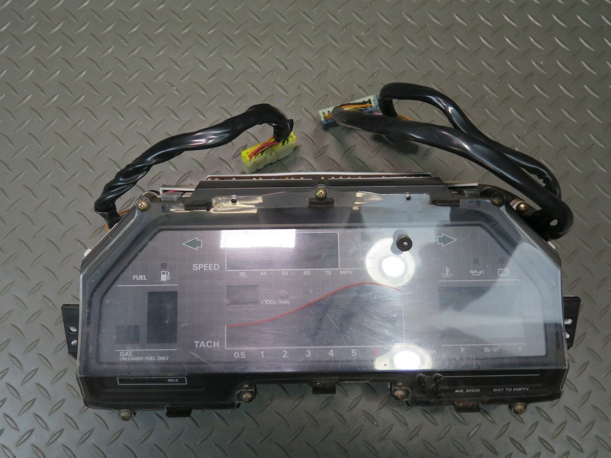 1984-1986 Nissan 300zx Digital Instrument Gauge Cluster 19p10