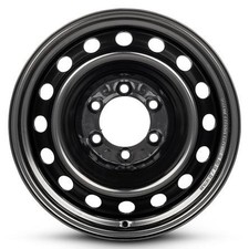 One 18 Inch Black Steel Wheel Rim For Toyota Truck 6x139.7 Uyzb Genuine 6lug