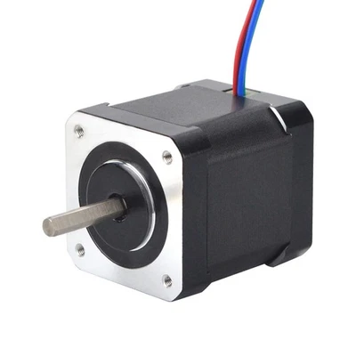 STEPPERONLINE Nema 17 Schrittmotor Bipolar 0,9 Grad 46Ncm 2A 42x48mm 4 Drähte - Bild 1 von 4