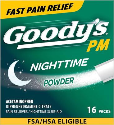 #ad PM Nighttime Powder Acetaminophen 500Mg Dissolve Packs for Pain With $6.58