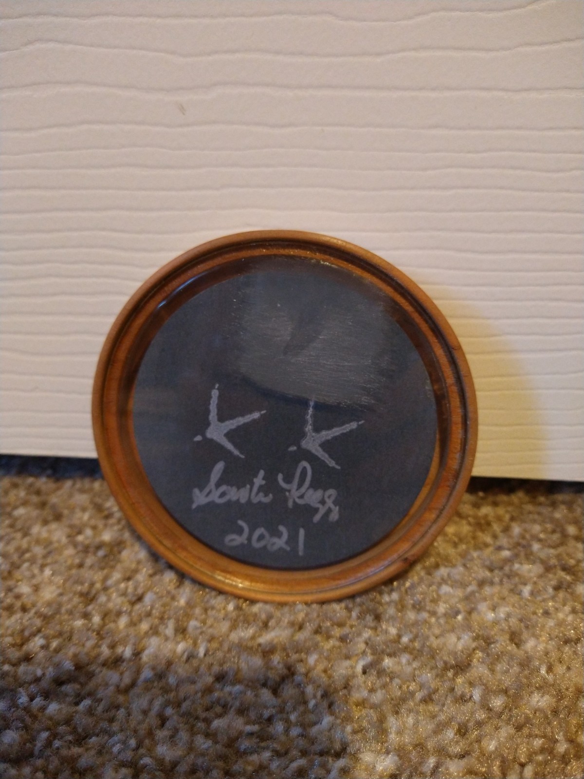 Scooter Pegg "Sunrize Custom Calls" Cherry Glass Over Slate Turkey Pot Call