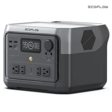 Portable Power Station 2 Max,499Wh/512Wh LiFePO4 Battery/ 1 Hour Fast Charging