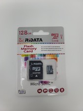 RiDATA 128GB Micro SDXC Flash Memory Card Class 10 UHS-I With Adapter New
