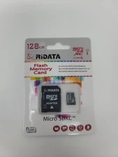 RiDATA 128GB Micro SDXC Flash Memory Card Class 10 UHS-I With Adapter New