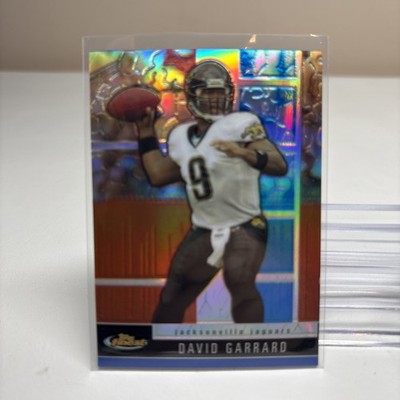 2008 Finest Blue Refractor #8 David Garrard