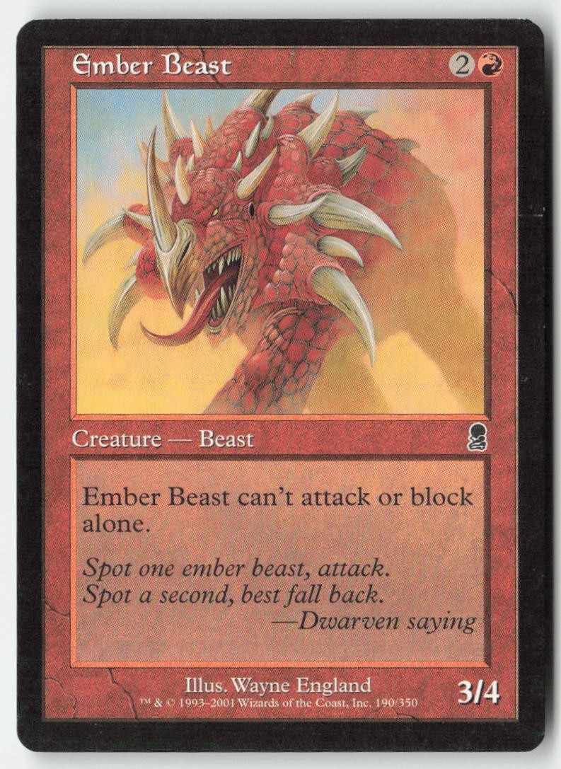 Ember Beast 190 ODY MP Common Regular