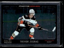 2021-22 O-Pee-Chee Platinum Photo Driven Trevor Zegras Anaheim Ducks #PD-12
