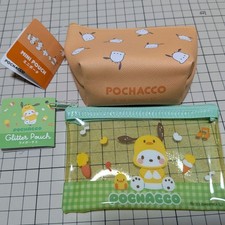 Sanrio Pochacco Clear Mini Pouch Collectible, Great Condition, Cute