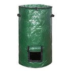10 Gallon Foldable Compost Bags with Side Window for Easy Organic Disposal