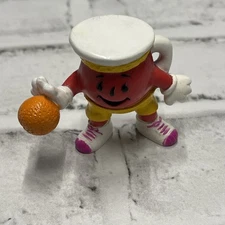 Kraft Vtg 1990's Kool-Aid Man Basketball PVC Figure  General Foods Toy Vintage