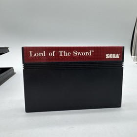 Lord of the Sword CIB great shape + poster Sega Master System SMS