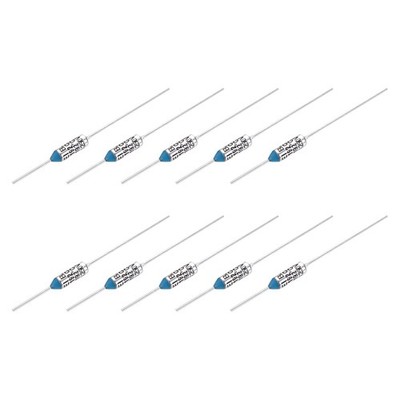 20 Pcs Metal Temperature Thermal Fuse RY192 192 °C 377.6 °F 15A 250V Cutoff
