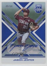 2016 Panini Elite Extra Edition Aspirations Blue 49/50 Jason Jester Auto 0c6