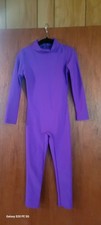 Girls Unitard Long Sleeve Full Body Turtleneck For Dance Or Costume XS