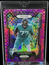 2023 Panini Prizm Anton Harrison Purple Power Prizm Rookie RC /49 Jaguars #347