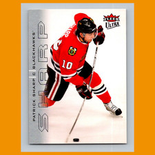 Patrick Sharp #193 2009-10 Ultra Chicago Blackhawks Hockey Card NHL