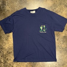 Vintage 1995 Looney Tunes Embroidered Pocket Tee Size XL In Great Condition 