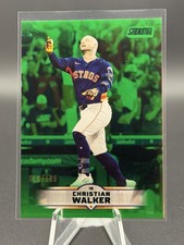 2025 Topps Stadium Club Christian Walker #29 Green Foil /199 Houston Astros