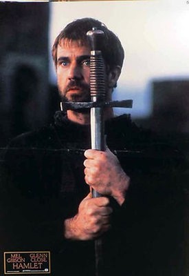 Hamlet - Mel Gibson - Aushangfoto A3 29x42cm gefaltet /1