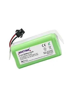 NASTIMA 14,4V 3000mAh Batteria Li ion Compatibile con IKOHS Netbot S14/S15