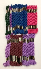 DMC #5 Coton Perle Pearl Cotton Embroidery Thread Twist Skeins Lot of 31 New