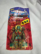 MOTU Stonedar Heroic Leader of the Rock People Vintage Mattel w/ Card