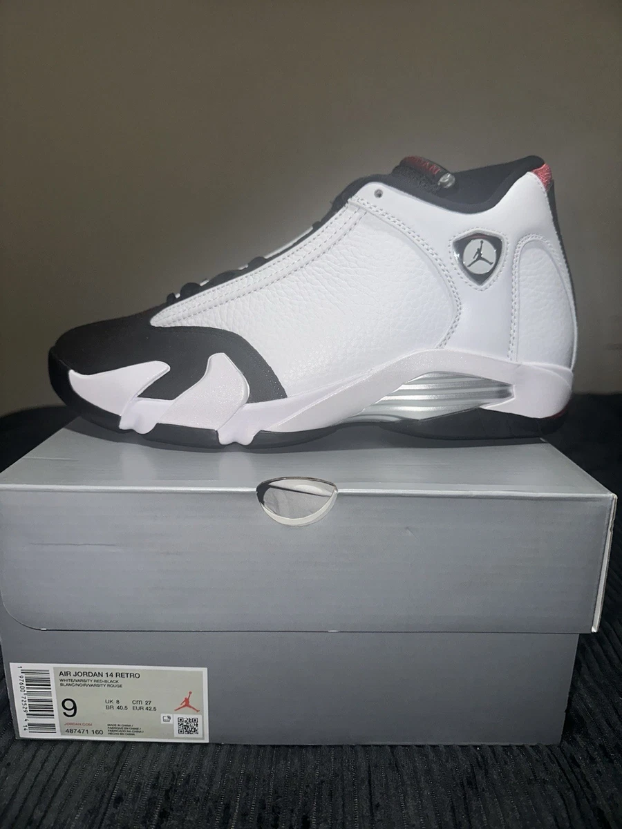 Jordan 14 Retro Black White for Sale | Authenticity Guaranteed | eBay