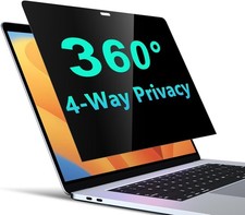 4-Way Privacy Screen for MacBook Pro 13 Inch 2016-2022, M1, M2  MacBook Air 1
