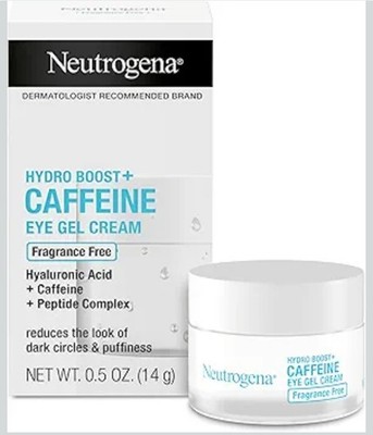 Neutrogena Hydro Boost + Eye Cream for Dark Circles & Puffiness Fragrance Free