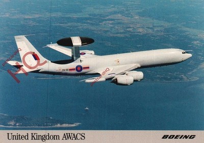 Ansichtskarte: RAF E-3 AWACS SENTRY [BOEING ISSUE]