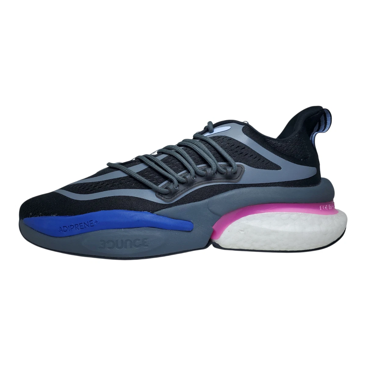 Adidas AlphaBoost V1 Black Blue Fuchsia for sale | eBay display picture 3