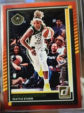 2025 Panini Donruss WNBA Red Holo /299 #15 Jordan Horston