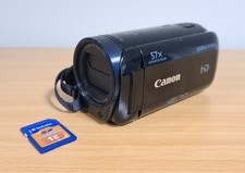 CANON Legria HF R606 Compact Full HD Camcorder, black, tested