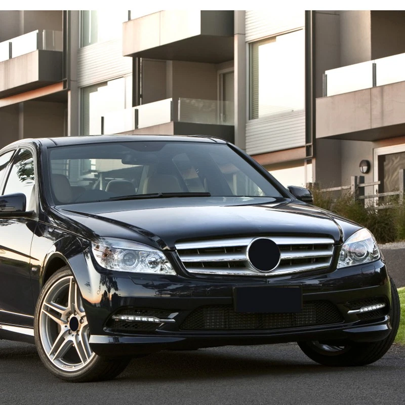 Luz antiniebla LED DRL con cubiertas de lámpara para Mercedes-Benz 2012-2014 W204 C250 C300 C350 Foto 3 de 4