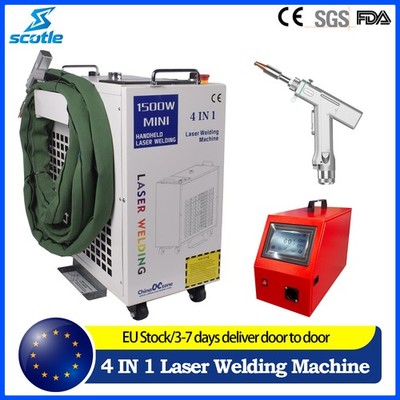 1500W 4IN1 Laser Welder schweißgerät Metal Cutting Cleaning Machine SUP 28T Head