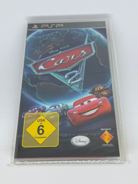Sony Playstation Psp Spiel Disney Pixar Cars 2 Neu Ovp-image