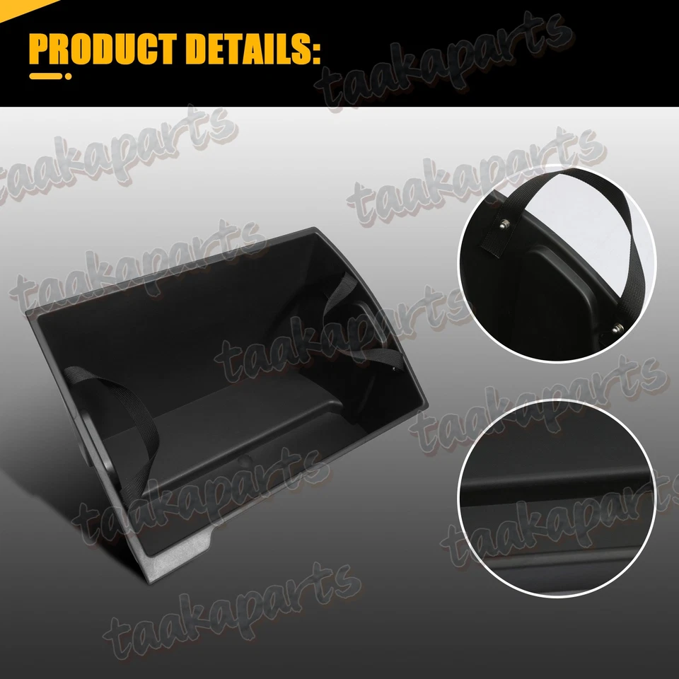 For 2019-2025 Chevy Silverado GMC Sierra 1500 2500 3500HD Underseat Storage Box Foto 2 de 4