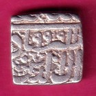 MUGHAL AH 999 AKBAR ONE RUPEE RARE SILVER COIN #W75