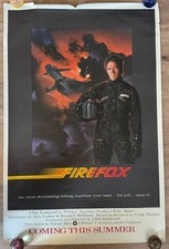 Original Clint Eastwood-Firefox USA film poster 1982.