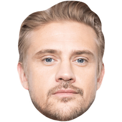 Boyd Holbrook (Beard) Celebrity Mask, Flat Card Face, Fancy Dress Mask