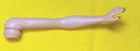Nice Vintage Barbie left ARM (likely 1961 #5 Ponytail or Bubble)-Red Nail Paint