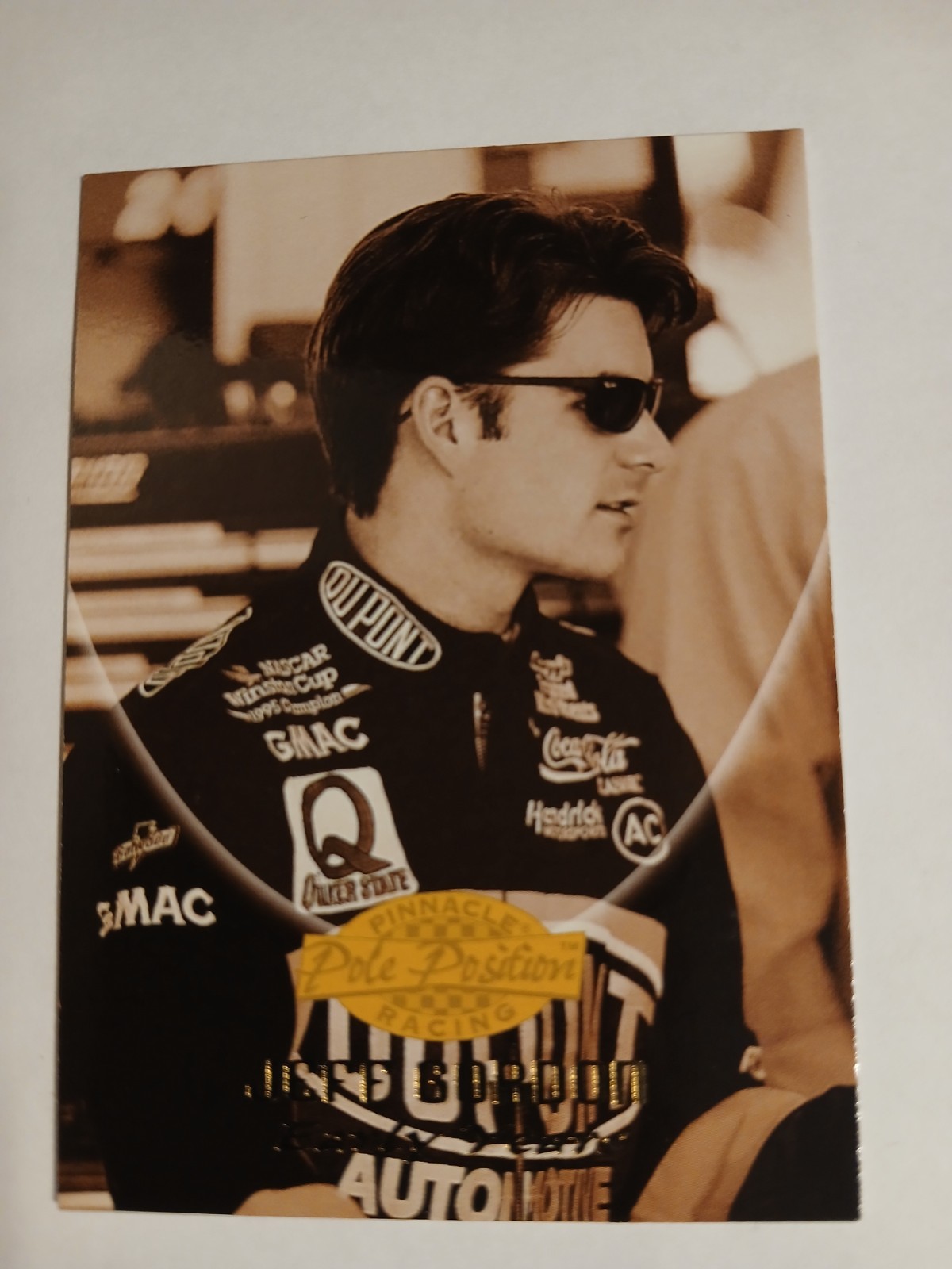 1996 Pinnacle Racing Pole Position Jeff Gordon #73 NASCAR