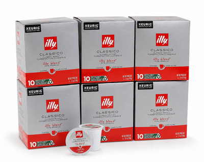 illy Classico Classic Roast K-Cup Coffee Pods 60 Count 6 Packs EXP 03/25/2027